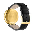 Gucci G Interlocking Grammy Special Edition Black Dial Black Leather Strap Watch For Men - YA133212