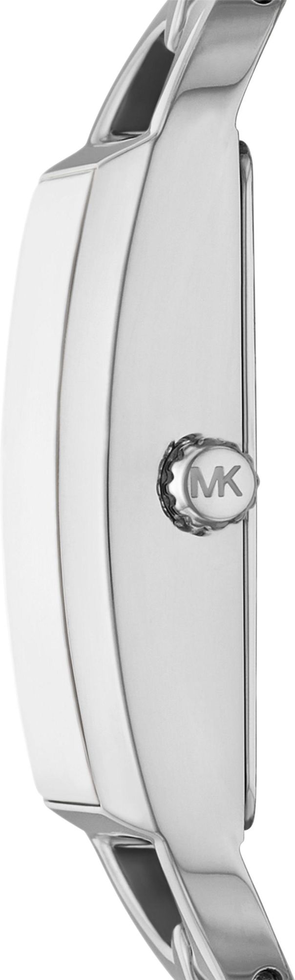 Michael Kors Empire Three Hand Silver Dial Silver Steel Strap Watch For Women - MK7407