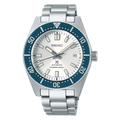 Seiko Prospex Diver 140th Anniversary Limited Edition White Dial Silver Steel Strap Watch For Men - SPB213J1