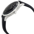 Emporio Armani Classic Quartz Black Dial Black Leather Strap Watch For Men - AR1865