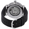 Emporio Armani Meccanico Skeleton Black Dial Black Leather Strap Watch For Men - AR60026