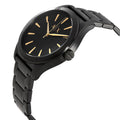 Armani Exchange Nico Analog Black Dial Black Steel Strap Watch For Men - AX7102