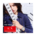 Armani Exchange Lola Quartz Silver Dial Silver Mesh Strap Watch For Women - AX5800