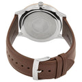 Emporio Armani Giovanni Quartz White Dial Brown Leather Strap Watch For Men - AR11211