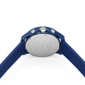 Armani Exchange Outerbanks Chronograph Blue Dial Blue Silicone Strap Watch For Men - AX1327