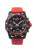 Breitling Endurance Pro Black Dial Red Rubber Strap Watch for Men - X82310D91B1S1