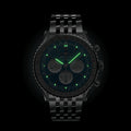 Breitling Navitimer B01 Chronograph 46 Blue Dial Silver Steel Strap Watch for Men - AB0137211C1A1