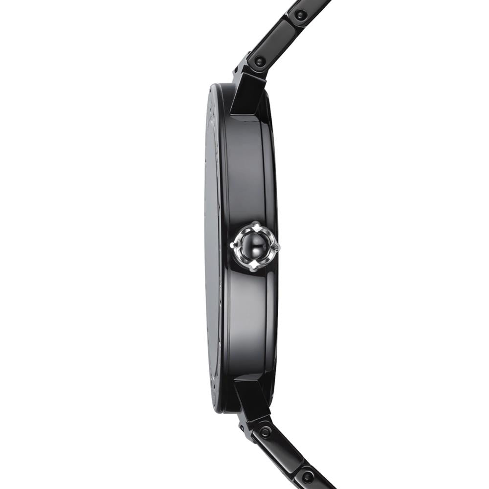 Bvlgari Bvlgari Lady Black Dial Black Steel Strap Watch for Women - BVLGARI103557