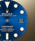 Rolex Submariner Date Oyster 41mm Blue Dial Two Tone Oyster Steel Yellow Gold Strap Watch for Men - M126613LB-0002