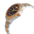 Versace Hellenyium Brown Dial Two Tone Steel Strap Watch for Women - V12040015