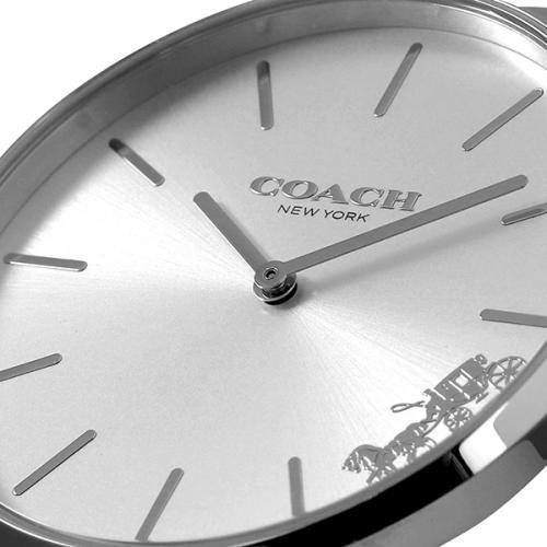 Coach Perry Silver Dial Silver Steel Strap Watch for Women - 14503344