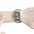Gucci G Gucci Brown Dial Silver Steel Strap Watch For Women - YA125507