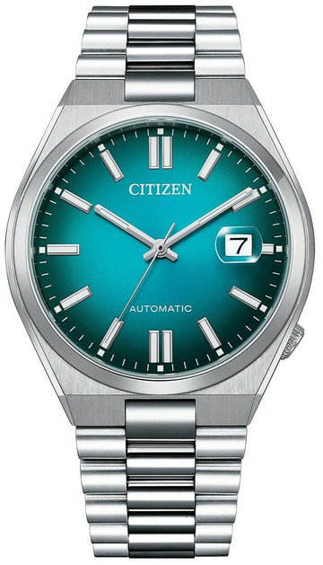 Citizen Tsuyosa Automatic Blue Dial Silver Steel Strap Watch For Men - NJ0151-88X