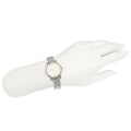 Coach Delancey White Dial Silver Steel Strap Watch for Women - 14502240