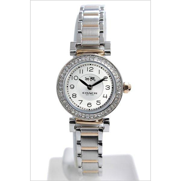 Coach Madison Silver Dial Two Tone Steel Strap Watch for Women - 14502404