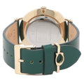 Coach Perry Green Dial Green Leather Strap Watch for Women - 14503383-C