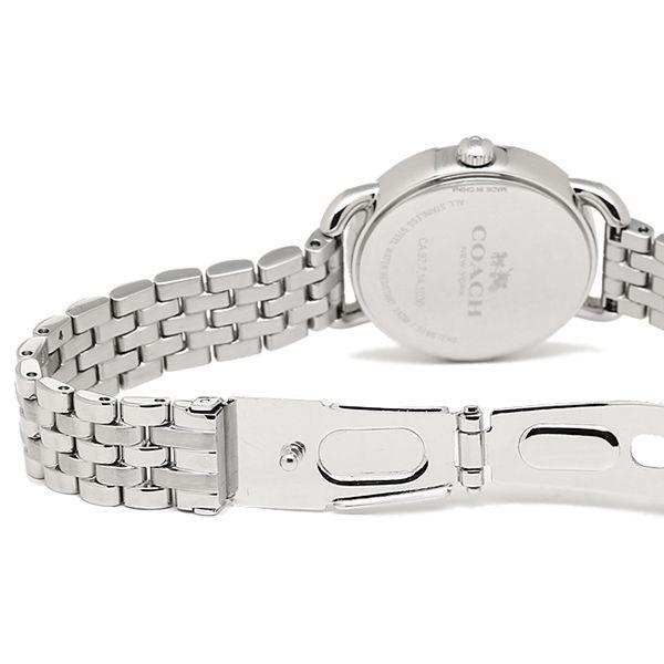 Coach Delancey White Dial Silver Steel Strap Watch for Women - 14502240