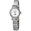 Coach Madison White Dial Silver Steel Strap Watch for Women - 14502201