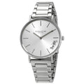 Coach Perry Silver Dial Silver Steel Strap Watch for Women - 14503344