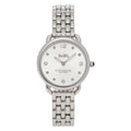 Coach Delancey Slim Silver Dial Silver Steel Strap Watch for Women - 14502781