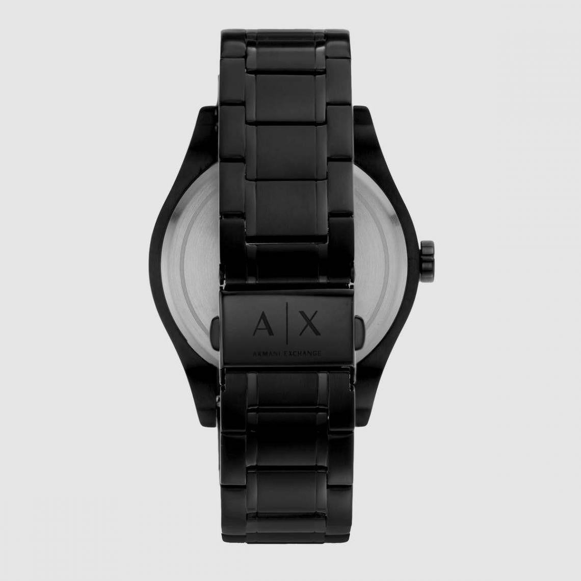 Armani Exchange Nico Analog Black Dial Black Steel Strap Watch For Men - AX7102