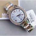 Michael Kors Bryn Silver Dial Silver Steel Strap Watch For Women - MK6277