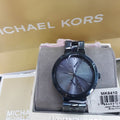 Michael Kors Garner Chronograph Quartz Blue Dial Blue Steel Strap Watch For Women - MK6410