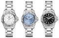 Tag Heuer Aquaracer Professional 200 Quartz Black Dial Silver Steel Strap Watch for Women - WBP1410.BA0622