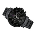 Tommy Hilfiger Daniel Black Dial Black Steel Strap Watch for Men - 1710383