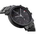 Tommy Hilfiger Daniel Black Dial Black Steel Strap Watch for Men - 1710414