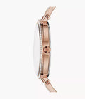 Michael Kors Jaryn Quartz Rose Gold Dial Rose Gold Steel Strap Watch For Women - MK3785