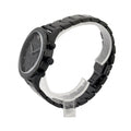 Emporio Armani Mario Chronograph Black Dial Black Steel Strap Watch For Men - AR11242