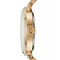 Michael Kors Cinthia Quartz Gold Dial Gold Steel Strap Watch For Women - MK3681