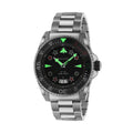 Gucci Dive Quartz Black Dial Silver Steel Strap Watch For Men - YA136221