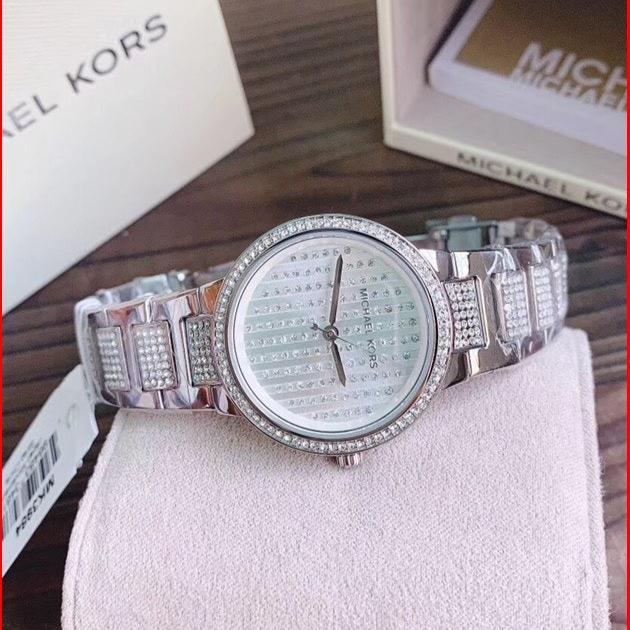 Michael Kors Gabbi Quartz Silver Dial Silver Steel Strap Watch For Women - MK3984