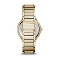 Michael Kors Kerry Quartz Gold Dial Gold Steel Strap Watch For Women - MK3360