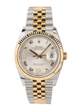 Rolex Datejust 36 Silver Dial Two Tone Oyster Steel & Yellow Gold Strap Watch for Women - M126233-0031