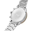 Emporio Armani Mario Chronograph Beige Dial Silver Steel Strap Watch For Men - AR11352