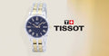 Tissot T Classic Dream Black Dial Two Tone Steel Strap Watch for Men - T033.410.22.053.01