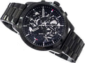 Tommy Hilfiger Henry Chronograph Black Dial Black Steel Strap Watch For Men - 1710478