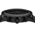 Emporio Armani Mario Chronograph Black Dial Black Steel Strap Watch For Men - AR11242