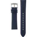 Emporio Armani Modern Slim Analog Silver Dial Blue Leather Strap Watch For Men - AR11214