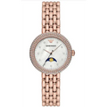 Emporio Armani Rosa Mother of Pearl Dial Rose Gold Steel Strap Watch For Women - AR11462