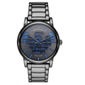 Emporio Armani Meccanico Automatic Grey Dial Grey Steel Strap Watch For Men - AR60029