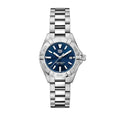 Tag Heuer Aquaracer Blue Dial Silver Steel Strap Watch for Women - WBD1412.BA0741