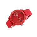 Tommy Hilfiger Denim Red Dial Red Rubber Strap Watch for Men - 1791557