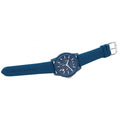 Armani Exchange Outerbanks Chronograph Blue Dial Blue Silicone Strap Watch For Men - AX1327