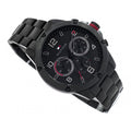 Tommy Hilfiger Blaze Chronograph Black Dial Black Steel Strap Watch For Men - 1792030