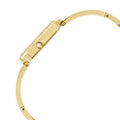 Guess Fame Crystals Gold Dial Gold Steel Strap Watch For Women - GW0644L2