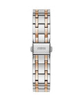 Guess Cosmo Quartz Silver Dial Two Tone Steel Strap Watch For Women - GW0033L9